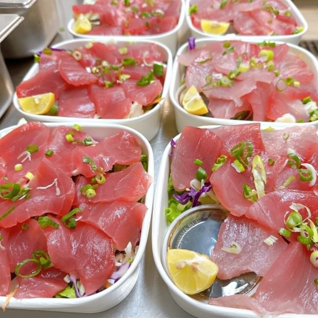 CARPACCIO DE THON BLANC